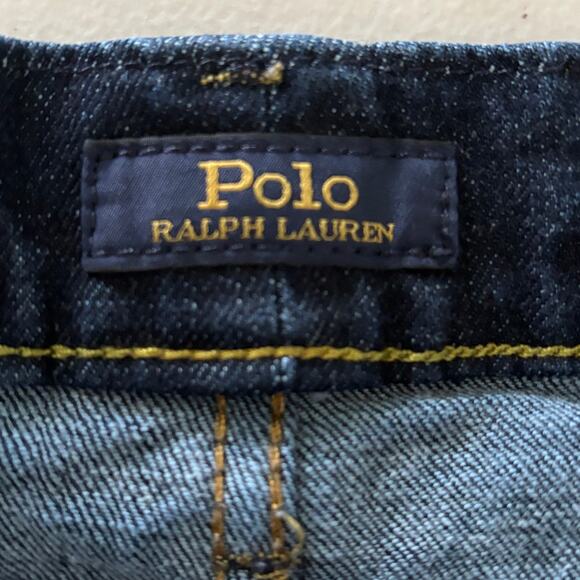 Polo Ralph Lauren Men's Denim Jeans Size 48Bx32 Dark Wash Everyday Casual Pants - Picture 3 of 14